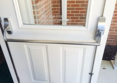 Guaranteed Push Bar (Panic Bar) And Door Lock Repair Services By King Locksmith In Md &Amp; Dc
