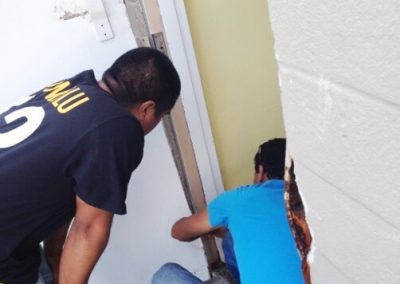 Commercial Security Steel Door Replacement