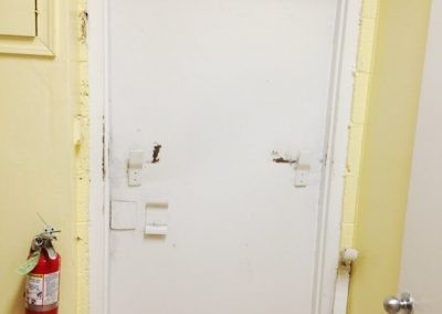 Commercial Security Steel Door Replacement
