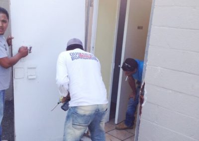 Commercial Security Steel Door Replacement