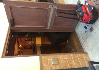 Door Replaced Added Push Bar