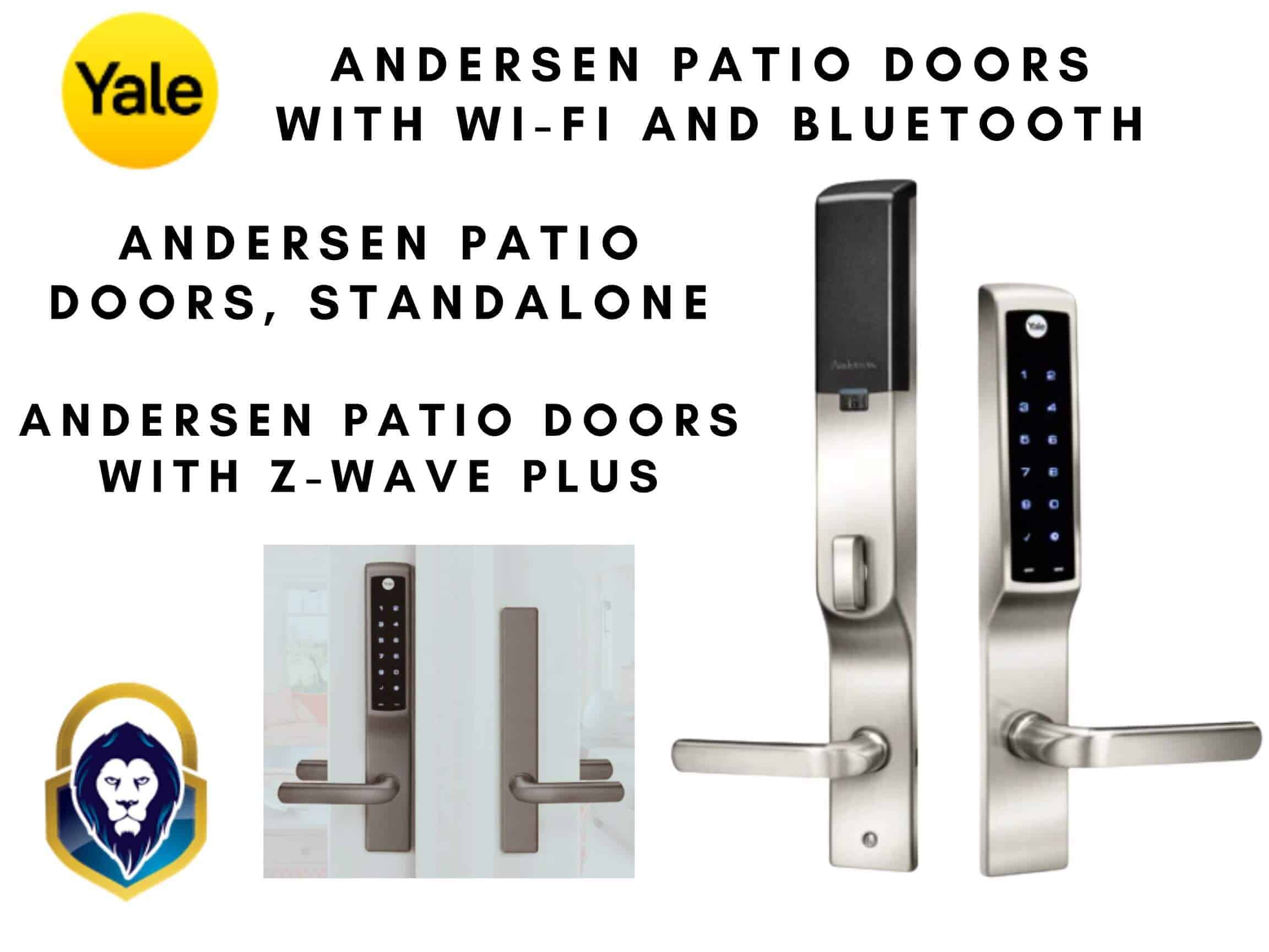 Yale Andersen Patio Door With Wi-Fi And Bluetooth By King Locksmith