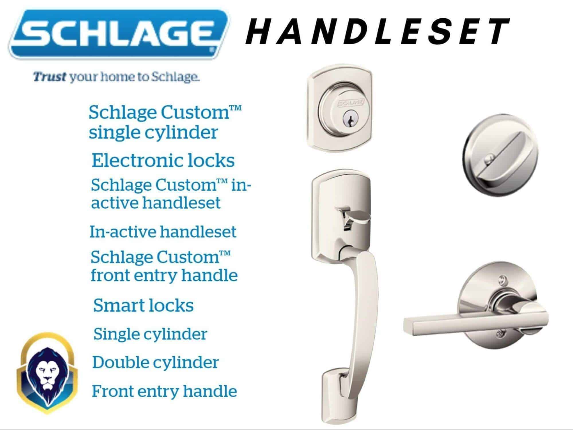 Schlage Handleset Schlage Handleset With King Locksmith And Doors Inc.