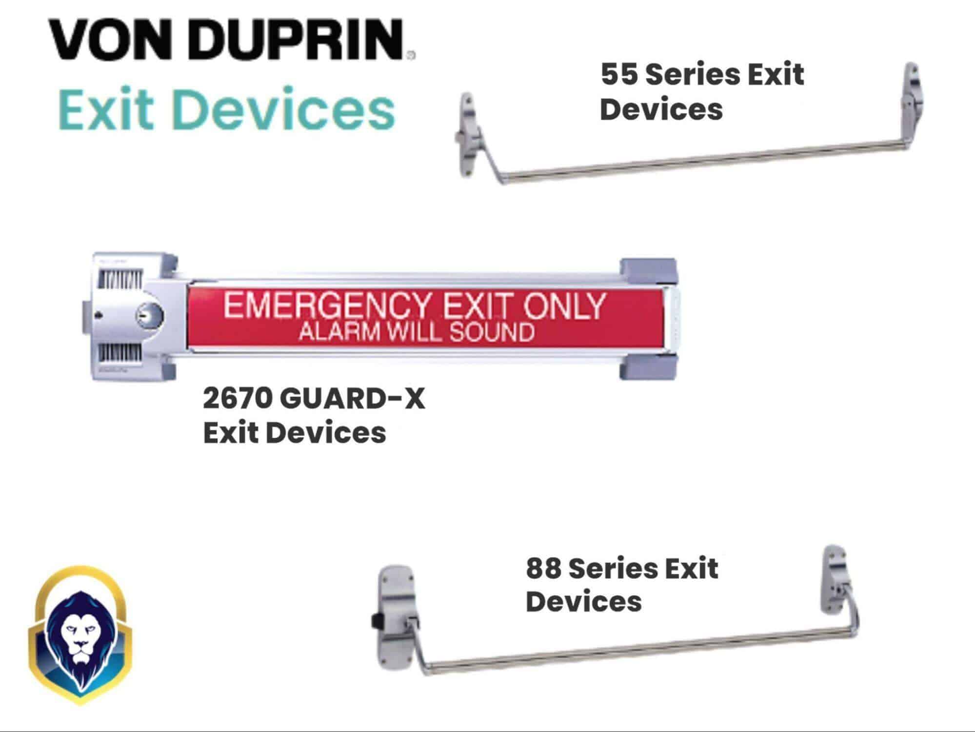 Von Duprin Exit Devices Von Duprin Exit Devices With King Locksmith And Doors Inc.