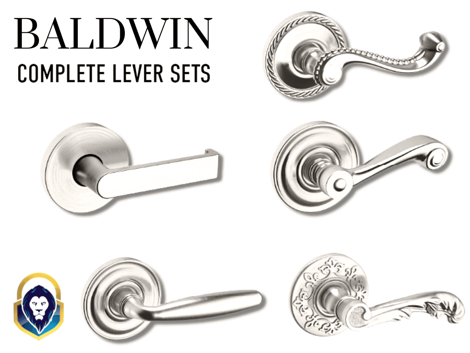 Baldwin Complete Lever Sets With King Locksmiths And Doors Inc.