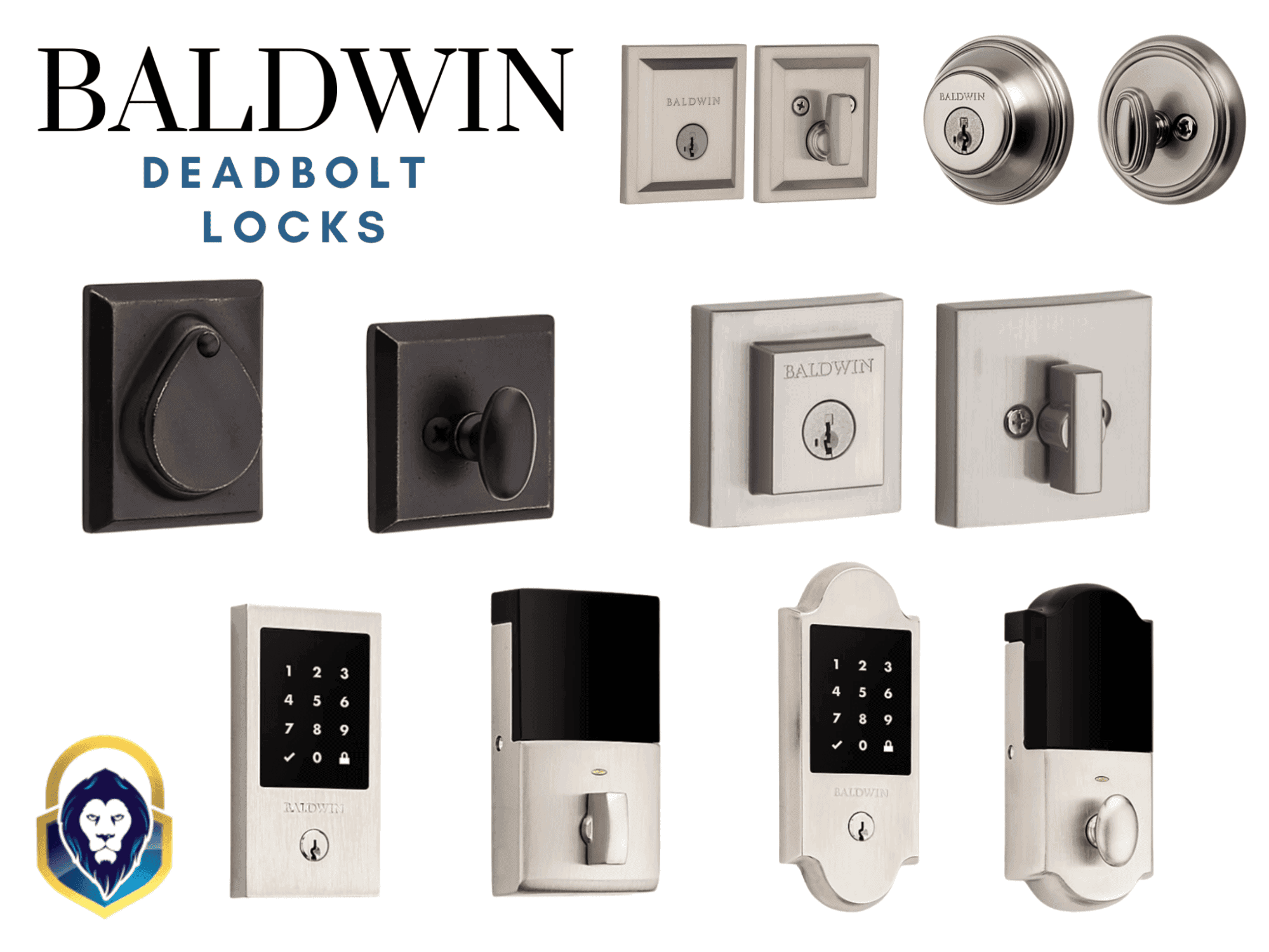 Baldwin Deadbolt Locks With King Locksmiths And  Doors Inc.