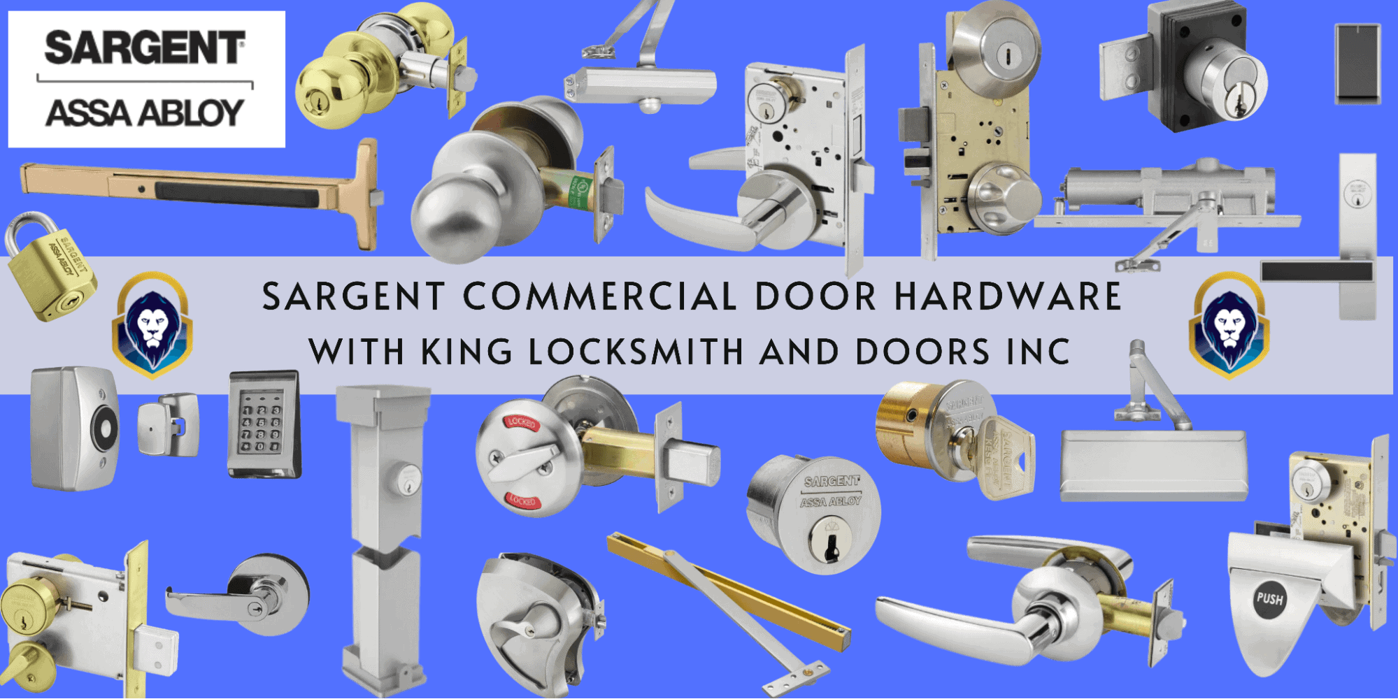 Sargent Commercial Door Hardware With King Locksmith And Doors Inc Sargent Commercial Door Hardware With King Locksmith And Doors Inc