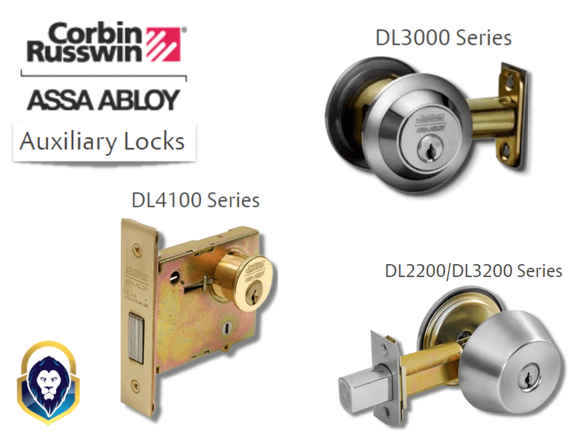 Corbin Russwin - Auxilliary Locks Corbin Russwin Auxilliary Locks With King Locksmith In Maryland And Washington Dc