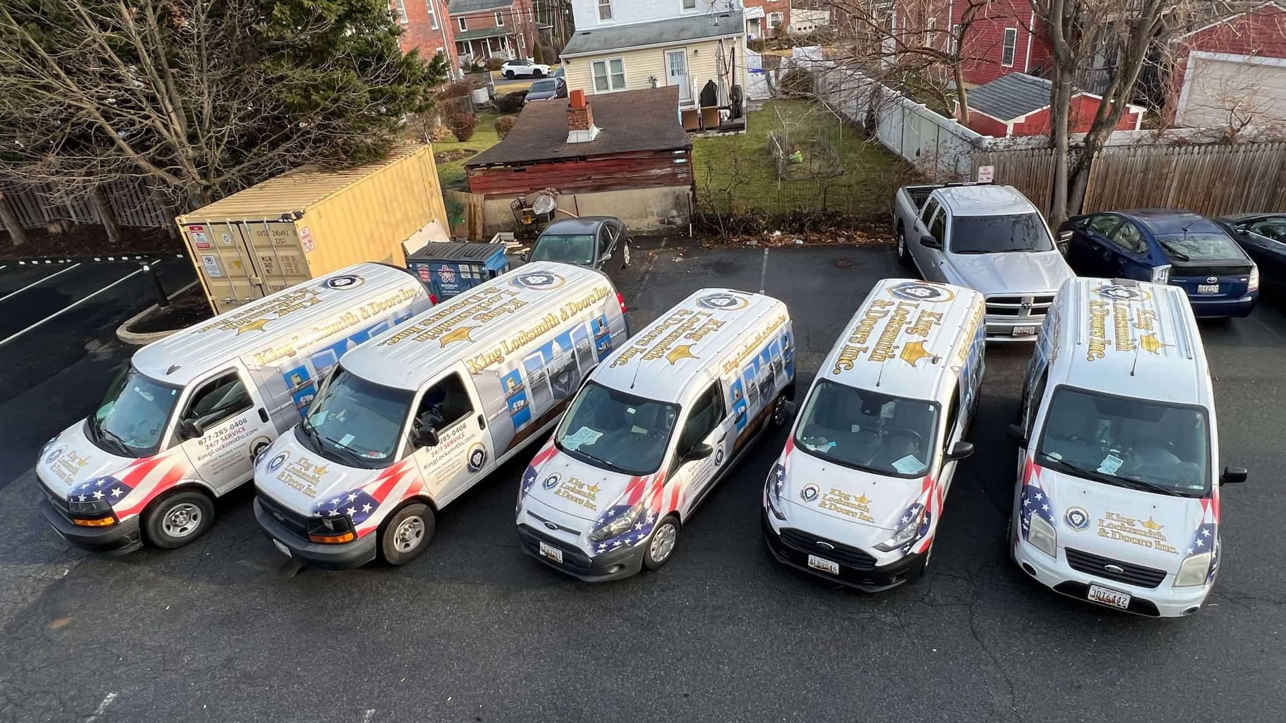 Showcasing The 5 Mobile Locksmith Services Provided By King Locksmith In Laurel Md Ready To Serve.