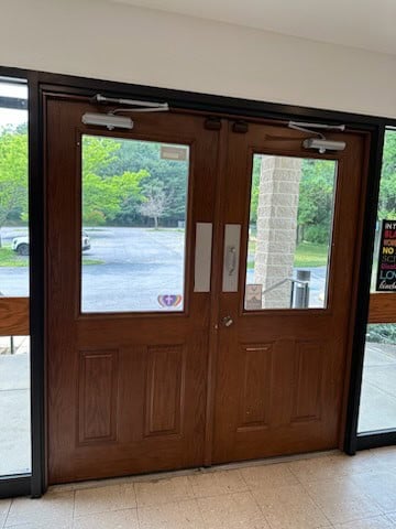 Locksmith Ellicott City Md A Beautifully Installed Commercial Door By King Locksmith In Ellicott City, Md.