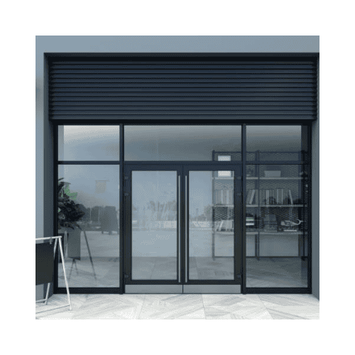 Gray Automatic Door In Baltimore Md Was Successfully Repaired By King Locksmith And Door
