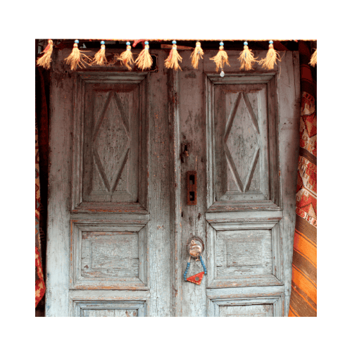 Brown Antique Door Needs To Repair In Germantown