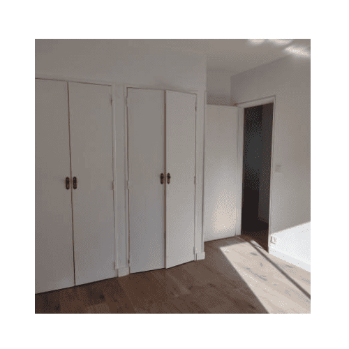 White Closet Door Repaired By King Locksmith In Ellicott City Md