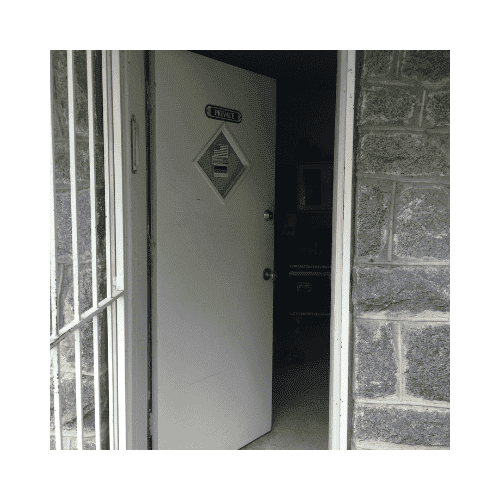 White Door Frame Needs A Repair In Ellicott City Md