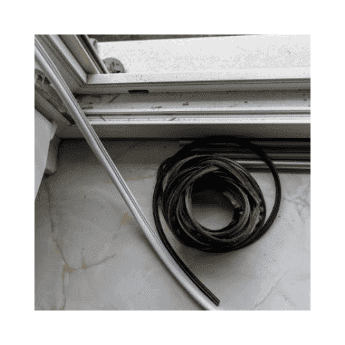 Door With Black Seal Replacement By King Locksmith In Ellicott City Md