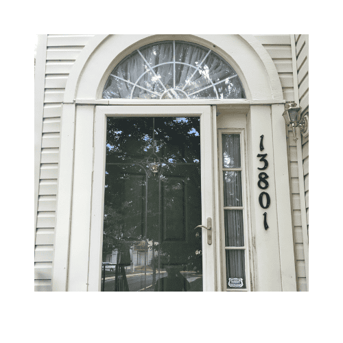 White Fiber Glass Door. For Door Repair Services Germantown Md King Locksmith Is Always Available