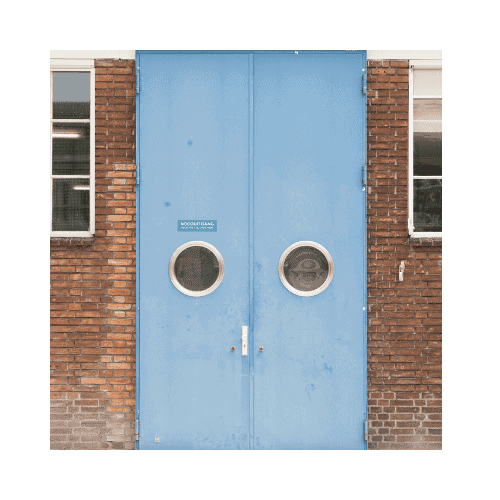 Sample Blue Industrial Door For Repair In Germantown Maryland