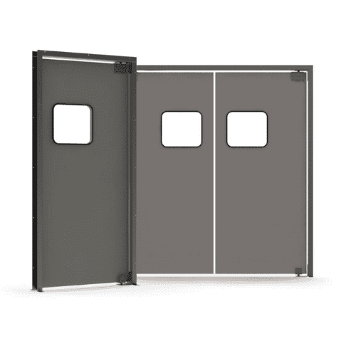 Grey Sample Traffic Doors. King Locksmith Has An Experienced For Traffic Door Repair And Installation In Germantown Md
