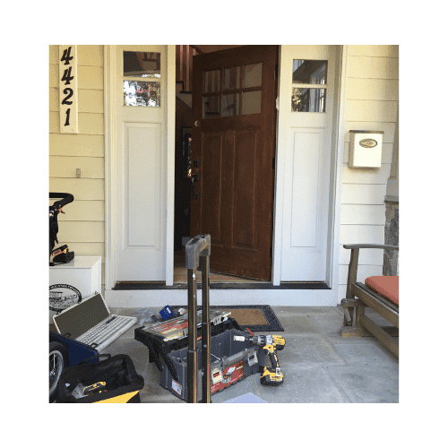 Customized Brown Door Repair In Upper Marlboro Md