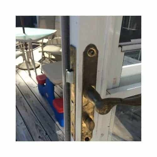 Black Door Handle Repaired By King Locksmith In Burtonsville Md
