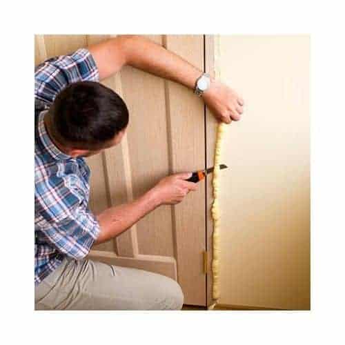 Man Insulated His Door With Foam In Burtonsville Md