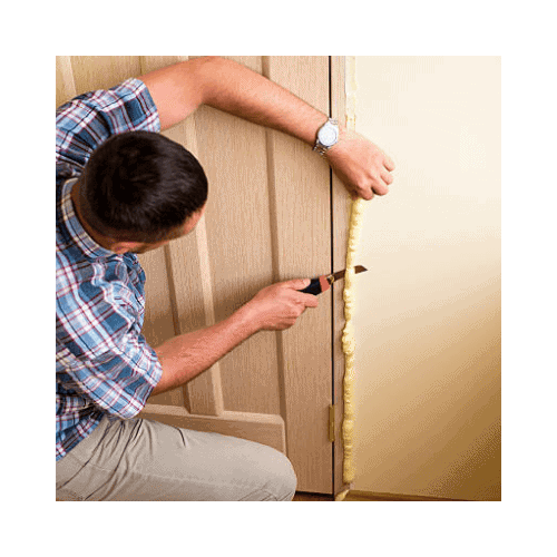 Man Insulated His Door With Foam