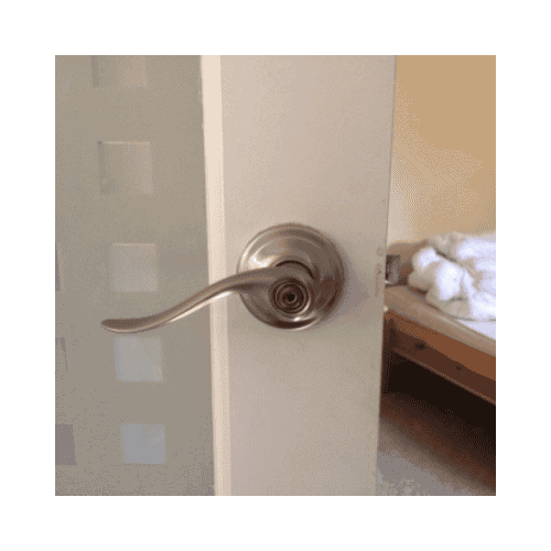 White Door With Golden Door Knob Was Successfully Repaired By King Locksmith In Hyattsville Md