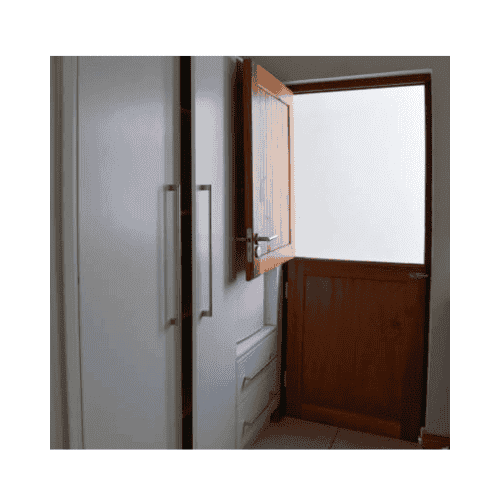 Brown Dutch Door In Hyattsville Maryland For Repair