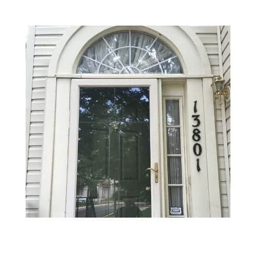 White Residential Fiber Glass Door Repair In Burtonsville Maryland