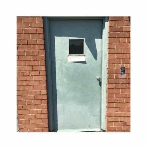 Old Hollow Metal Door Was Repaired By King Locksmith In Burtonsville Maryland