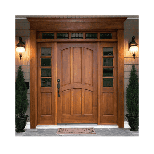 Brown Impact Door Needs Repair In Upper Marlboro Maryland By King Locksmith
