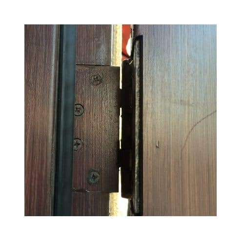 Brown Door With Brown Pivot &Amp; Hinge For Door Repair In Burtonsville Maryland By King Locksmith