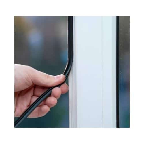 Door With Black Seal Replaced By King Locksmith In Catonsville Maryland