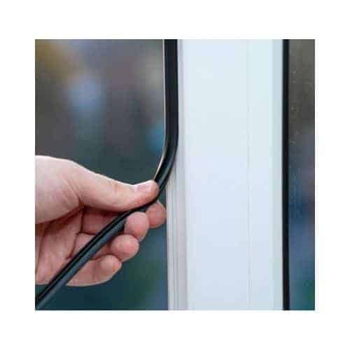 Door With Black Seal Replaced By King Locksmith In Damascus Maryland