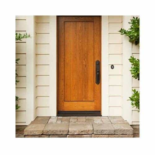 Brown Door Sweep Repaired By King Locksmith In Catonsville Maryland