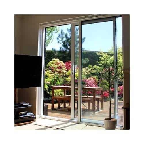 White Framed Patio Door To Be Repair By King Locksmith In Owings Md