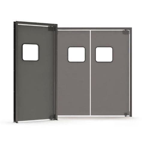 Grey Sample Traffic Doors. King Locksmith Has An Experienced For Traffic Door Repair And Installation In Catonsville Md
