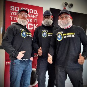 Our Emergency Locksmith Team In Crofton Posing Together, Showcasing Their Readiness And Professionalism.