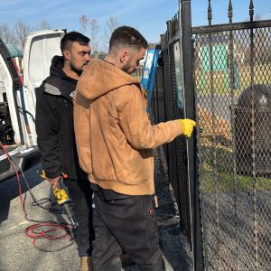 Crofton Md Locksmith Services Our Commercial Locksmiths Crofton Repairing A Metal Gate Lock, Ensuring Security For Business Premises. Our Commercial Locksmiths Crofton Repairing A Metal Gate Lock, Ensuring Security For Business Premises.