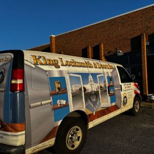 King Locksmiths Vehicle Ready For Locksmith Services In Md And Dc