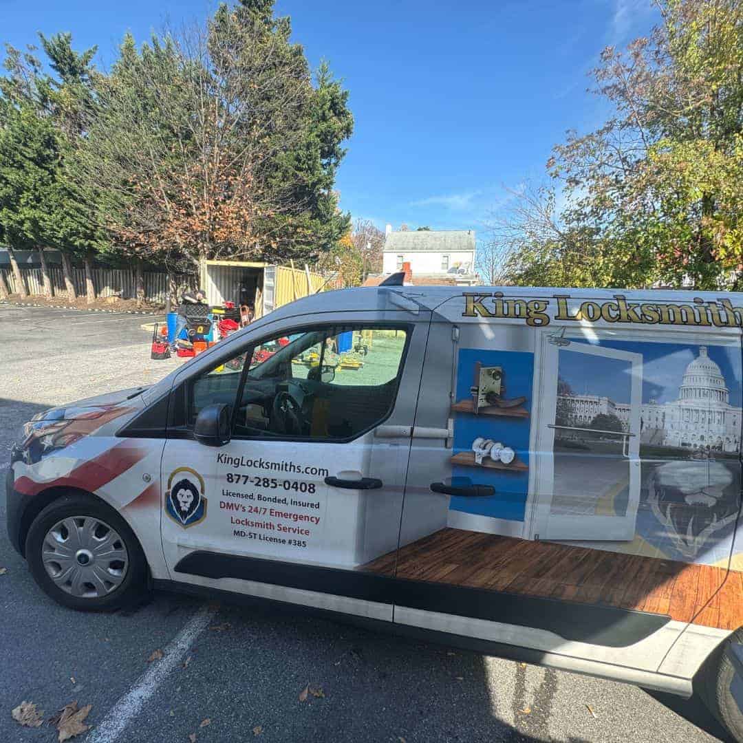 Vehicle Of King Locksmith And Doors Ready To Serve Fulton Md