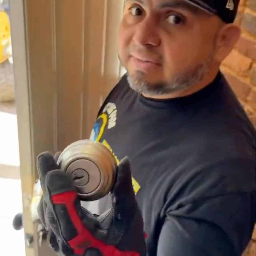 Deadbolt Lock Installation By King Locksmith And Doors Inc.