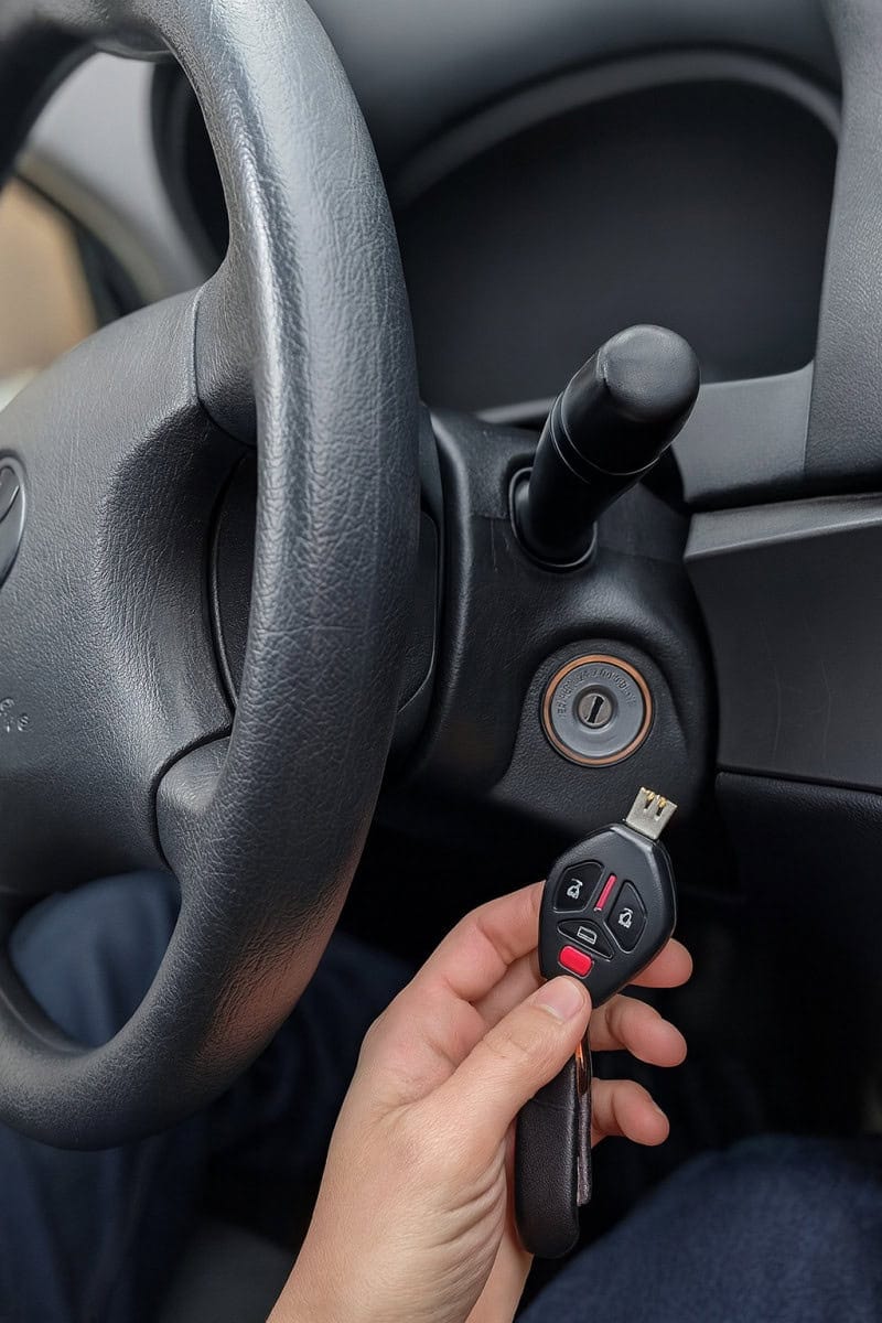 Mobile automotive locksmith in Chevy Chase MD providing 24/7 car key replacement, transponder key programming, laser-cut key duplication, and ignition repair near Friendship Heights.