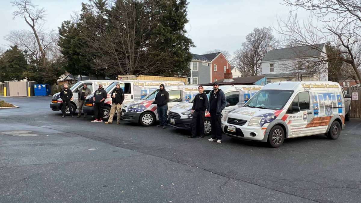 Mobile locksmith team with fully equipped service vehicles serving Greenbelt, Maryland and nearby communities.