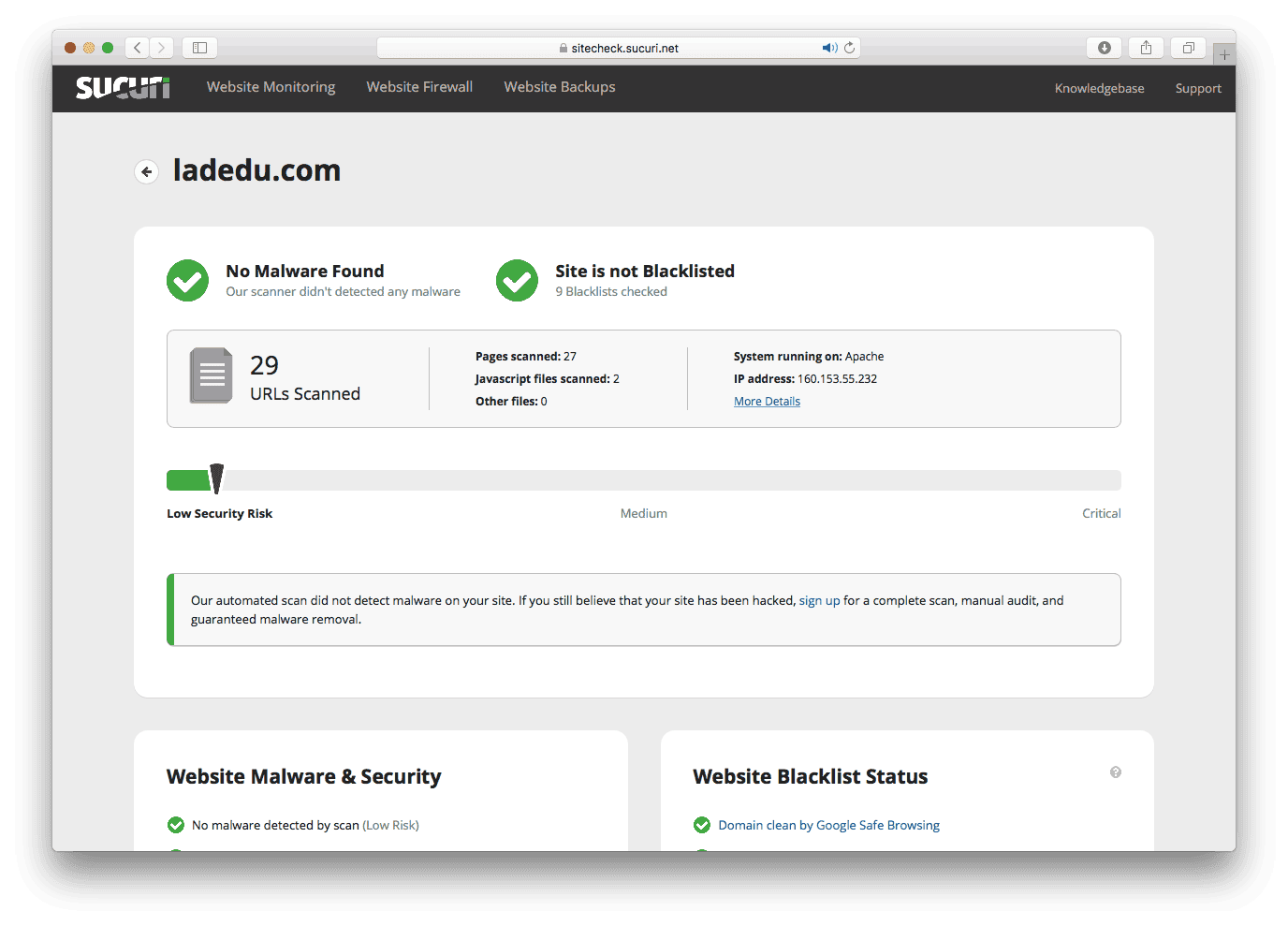 Norton Safe Web