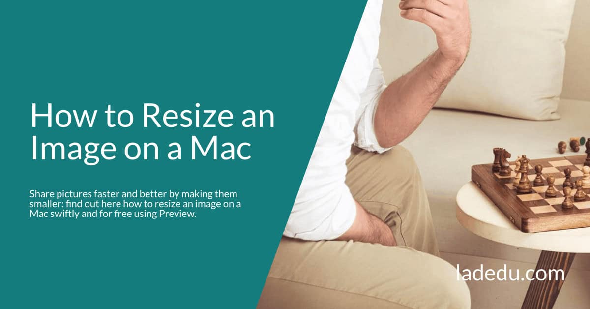 How to Resize an Image on a Mac