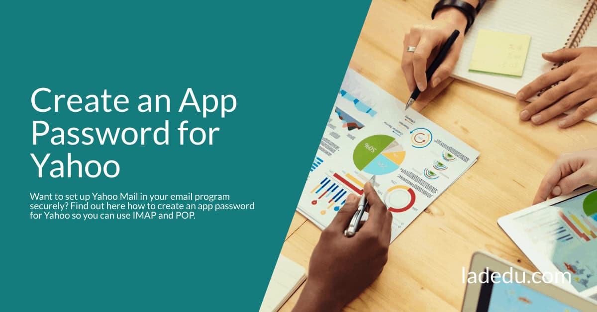 Create an App Password for Yahoo