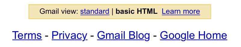 Select "standard" under "Gmail view:" for the desktop version