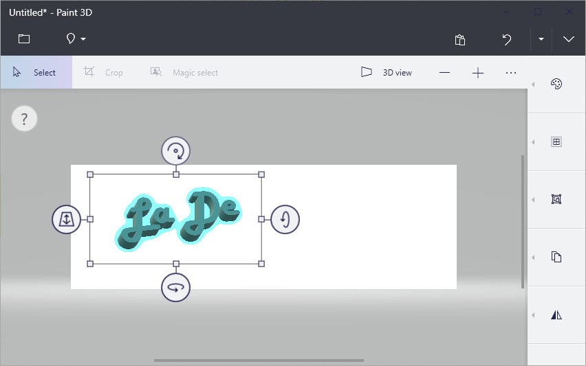 How to Add Text in Paint 3D La De Du