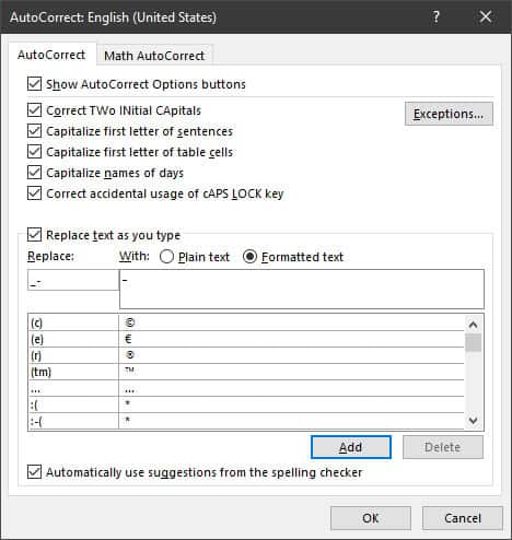 Set up AutoCorrect for the non-breaking hyphen in Word